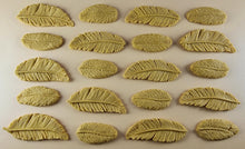20 x Edible 3D 50mm Feather Set, icing toppers, cake cupcakes decorations T075