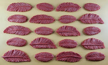 20 x Edible 3D 50mm Feather Set, icing toppers, cake cupcakes decorations T075