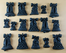 15 x Edible 3D 35mm Christmas Jingle Bells, icing toppers, cake cupcakes decorations T092