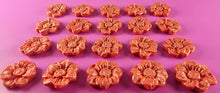 20 x Edible 3D 22mm flower flowers icing toppers, cake cupcakes decorations T025
