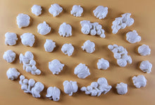 30 x Edible 3D 10mm Snowdrop Flowers, icing toppers, cake cupcakes decorations T066