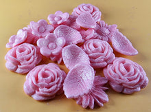 20 Piece Edible 3D Bouquet Flower set, icing toppers, cake cupcakes decorations T070