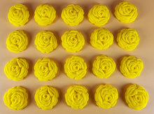 20 x Edible 3D 25mm roses rose flowers icing toppers, cake cupcakes decorations T008