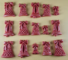 15 x Edible 3D 35mm Christmas Jingle Bells, icing toppers, cake cupcakes decorations T092