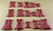 15 x Edible 3D 35mm Christmas Jingle Bells, icing toppers, cake cupcakes decorations T092