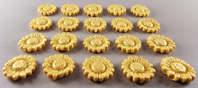 20 x Edible 3D 22mm flower flowers icing toppers, cake cupcakes decorations T030