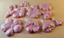 10 x Edible 3D 50mm Cherry Blossom Flowers icing toppers, cake cupcakes decorations T056