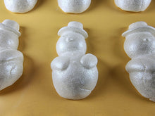 16 x Edible 3D 45mm Snowmen Snowman, Christmas icing toppers, cake cupcakes decorations T096