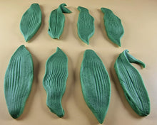 8 x Edible 3D Mixed Sized Leaves, Leaf, icing, cupcake toppers T140