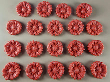 20 x Edible 3D 20mm flower flowers icing toppers, cake cupcakes decorations T020