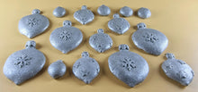 15 x Edible 3D 50mm Christmas Baubles, icing toppers, cake cupcakes decorations T091
