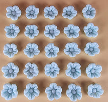30 x Edible 3D 17mm flower flowers icing toppers, cake cupcakes decorations T006