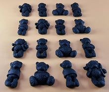 16 x Edible 3D 30mm Teddy Teddybear Set, icing toppers, cake cupcakes decorations T072