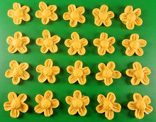 20 x Edible 3D 22mm flower flowers icing toppers, cake cupcakes decorations T026
