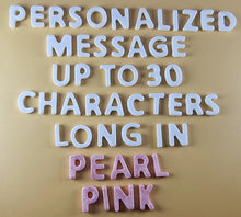 Up to 30 Edible 3D 20mm Personalized Letters, Text, icing toppers, cake cupcakes decorations T085