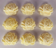 9 x Edible 3D 40mm Large Roses Rose flowers icing toppers, cake cupcakes decorations T005