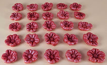 30 x Edible 3D 17mm flower flowers icing toppers, cake cupcakes decorations T006