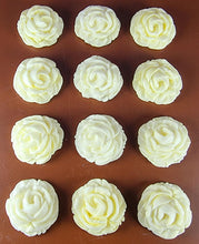 12 x Edible 3D 34mm large roses rose flowers icing toppers, cake cupcakes decorations T011