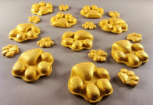 18 x Edible 3D 40mm Dog Paws, icing toppers, cake cupcakes decorations T036