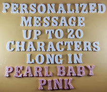 20 x Edible 3D 25mm Personalized Letters, Text, icing toppers, cake cupcakes decorations T084