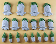 18 x Edible 3D 55mm Bluebell flowers icing toppers, cake cupcakes T119