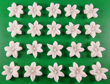 20 x Edible 3D 20mm flower flowers icing toppers, cake cupcakes decorations T034