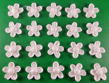 20 x Edible 3D 22mm flower flowers icing toppers, cake cupcakes decorations T026