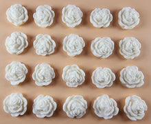20 x Edible 3D 20mm flower flowers icing toppers, cake cupcakes decorations T029