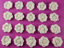 20 x Edible 3D 22mm flower flowers icing toppers, cake cupcakes decorations T025