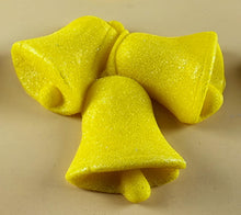 6 x Edible 3D 55mm Jingle Bells, Christmas icing toppers, cake cupcakes decorations T095