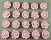 20 x Edible 3D 22mm flower flowers icing toppers, cake cupcakes decorations T030