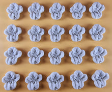 20 x Edible 3D 20mm flower flowers icing toppers, cake cupcakes decorations T023