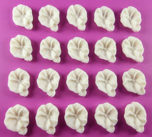 20 x Edible 3D 18mm flower flowers icing toppers, cake cupcakes decorations T033