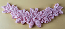 4 x Edible 3D 110mm Garlands, Christmas icing toppers, cake cupcakes decorations T097