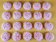20 x Edible 3D 25mm roses rose flowers icing toppers, cake cupcakes decorations T008