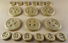 20 x Edible 3D 42mm Button Set, icing toppers, cake cupcakes decorations T079