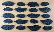 20 x Edible 3D 50mm Feather Set, icing toppers, cake cupcakes decorations T075