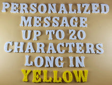 20 x Edible 3D 25mm Personalized Letters, Text, icing toppers, cake cupcakes decorations T084