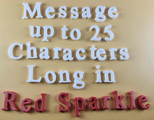 25 x Edible 3D Personalized Times New Roman Font, icing toppers, cake cupcakes decorations T083