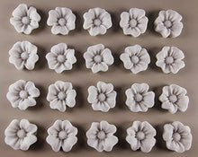 20 x Edible 3D 20mm flower flowers icing toppers, cake cupcakes decorations T019