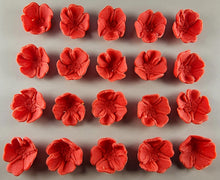 20 x Edible 3D 25mm Buttercup flowers icing toppers, cake cupcakes decorations T045
