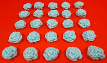 30 x Edible 3D 1.2mm high detail rose roses flowers icing toppers, cake cupcakes decorations T004