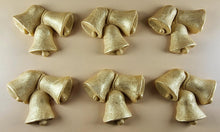 6 x Edible 3D 55mm Jingle Bells, Christmas icing toppers, cake cupcakes decorations T095