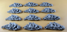 12 x Edible 3D 55mm Rose Bunches, icing toppers, cake cupcakes decorations T080
