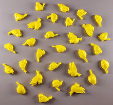 30 x Edible 3D 10mm Small Birds Bird icing toppers, cake cupcakes decorations T039