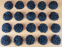 20 x Edible 3D 25mm roses rose flowers icing toppers, cake cupcakes decorations T008