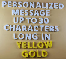 Up to 30 Edible 3D 20mm Personalized Letters, Text, icing toppers, cake cupcakes decorations T085