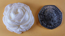 12 x Edible 3D 34mm large roses rose flowers icing toppers, cake cupcakes decorations T011
