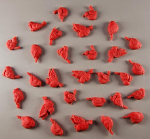 30 x Edible 3D 10mm Small Birds Bird icing toppers, cake cupcakes decorations T039
