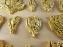 12 x Edible 3D 50mm Tulip Lilly flowers Set, icing toppers, cake cupcakes decorations T076